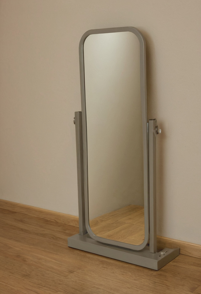 Where should floor mirrors not be placed in a house editorial visual